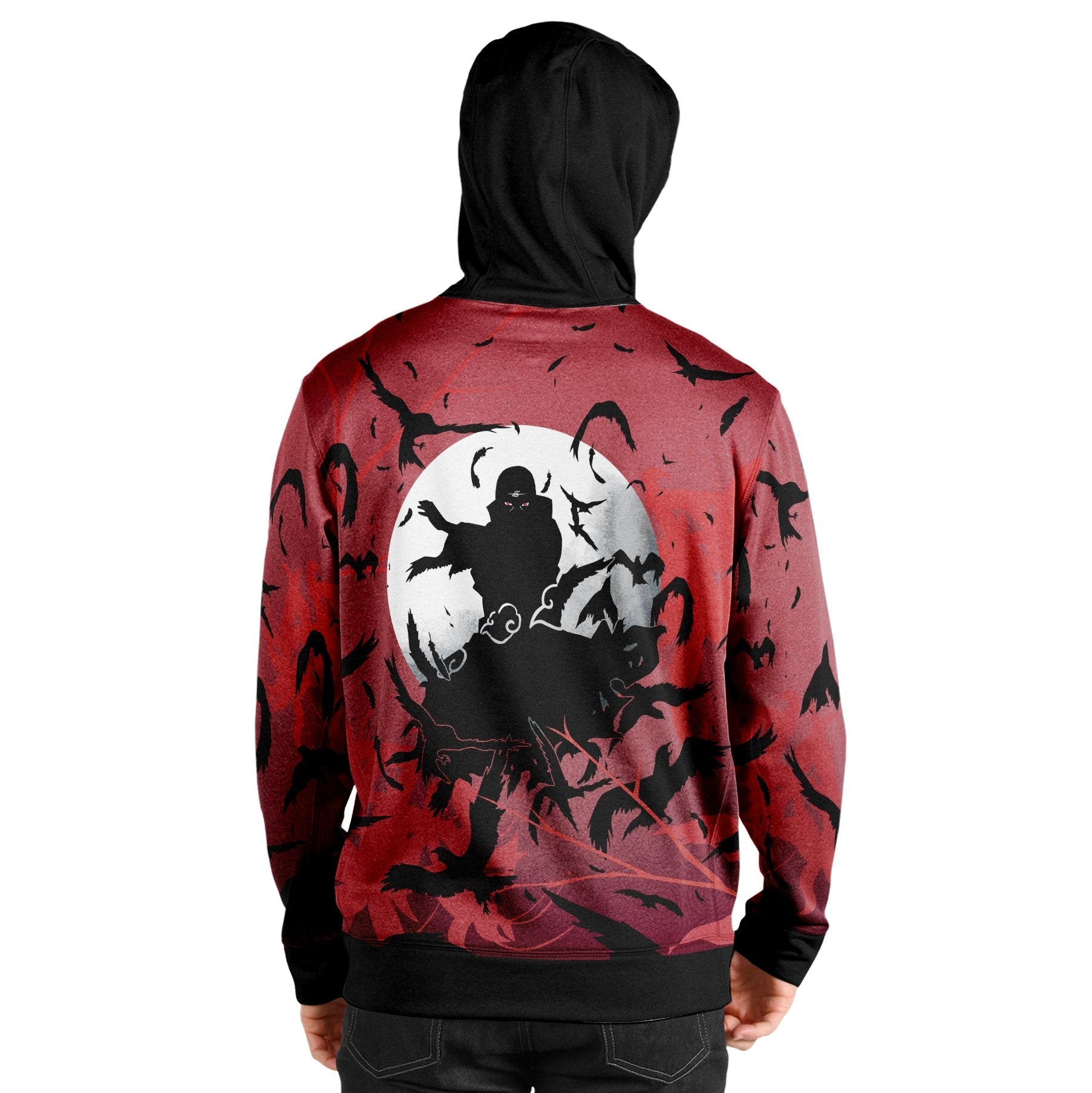 itachi-crow-unisex-pullover-hoodie-635750 itachi crow unisex pullover hoodie 635750 - Gear Anime
