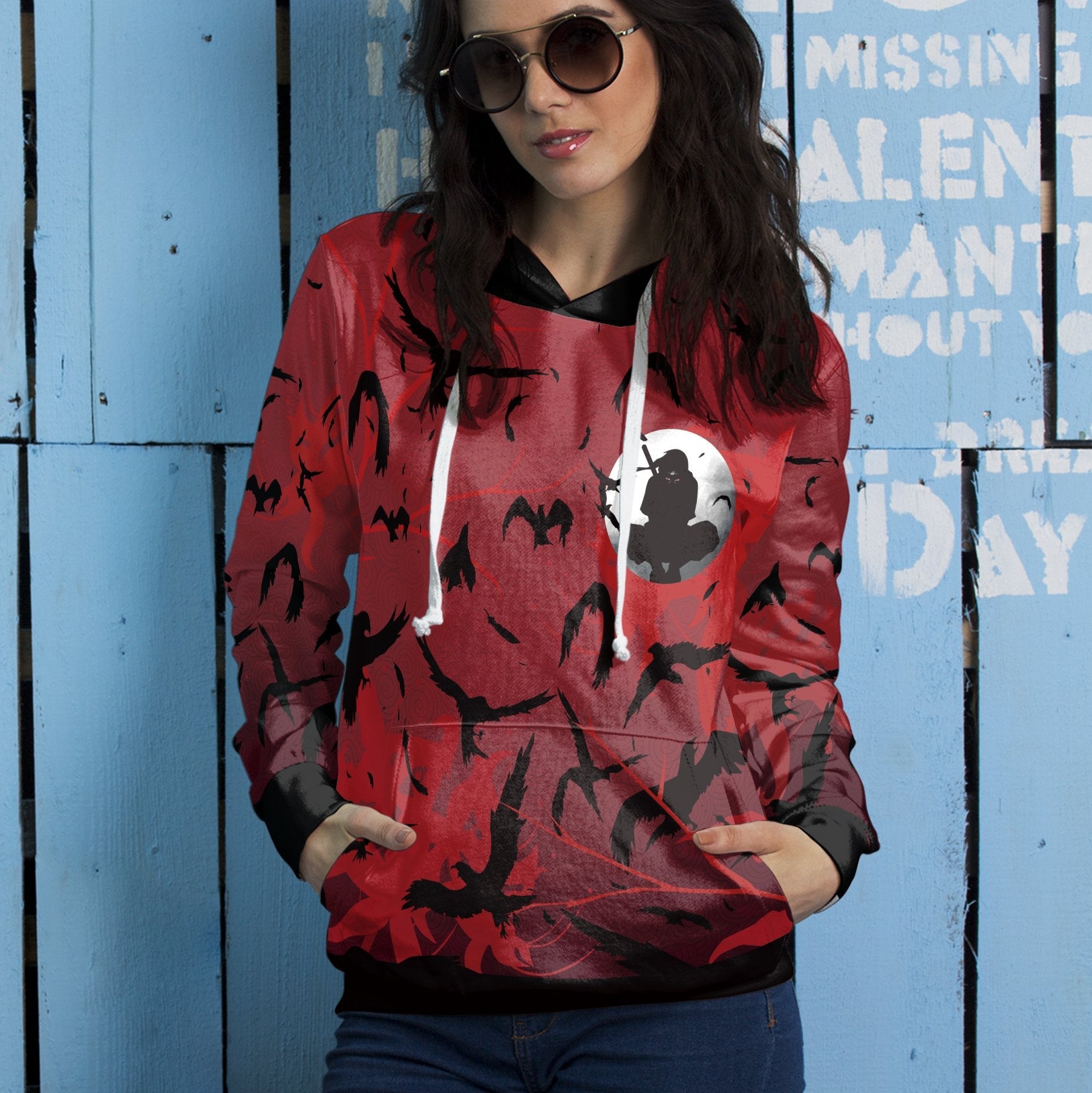 itachi-crow-unisex-pullover-hoodie-857474 itachi crow unisex pullover hoodie 857474 - Gear Anime