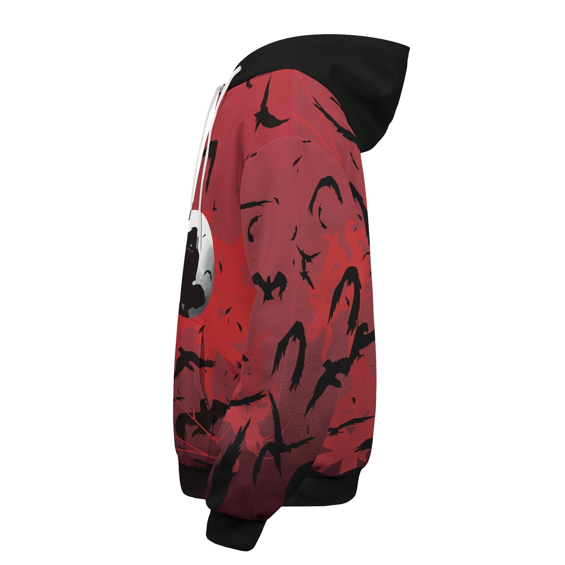 itachi-crow-unisex-zipped-hoodie-379140 itachi crow unisex zipped hoodie 379140 - Gear Anime