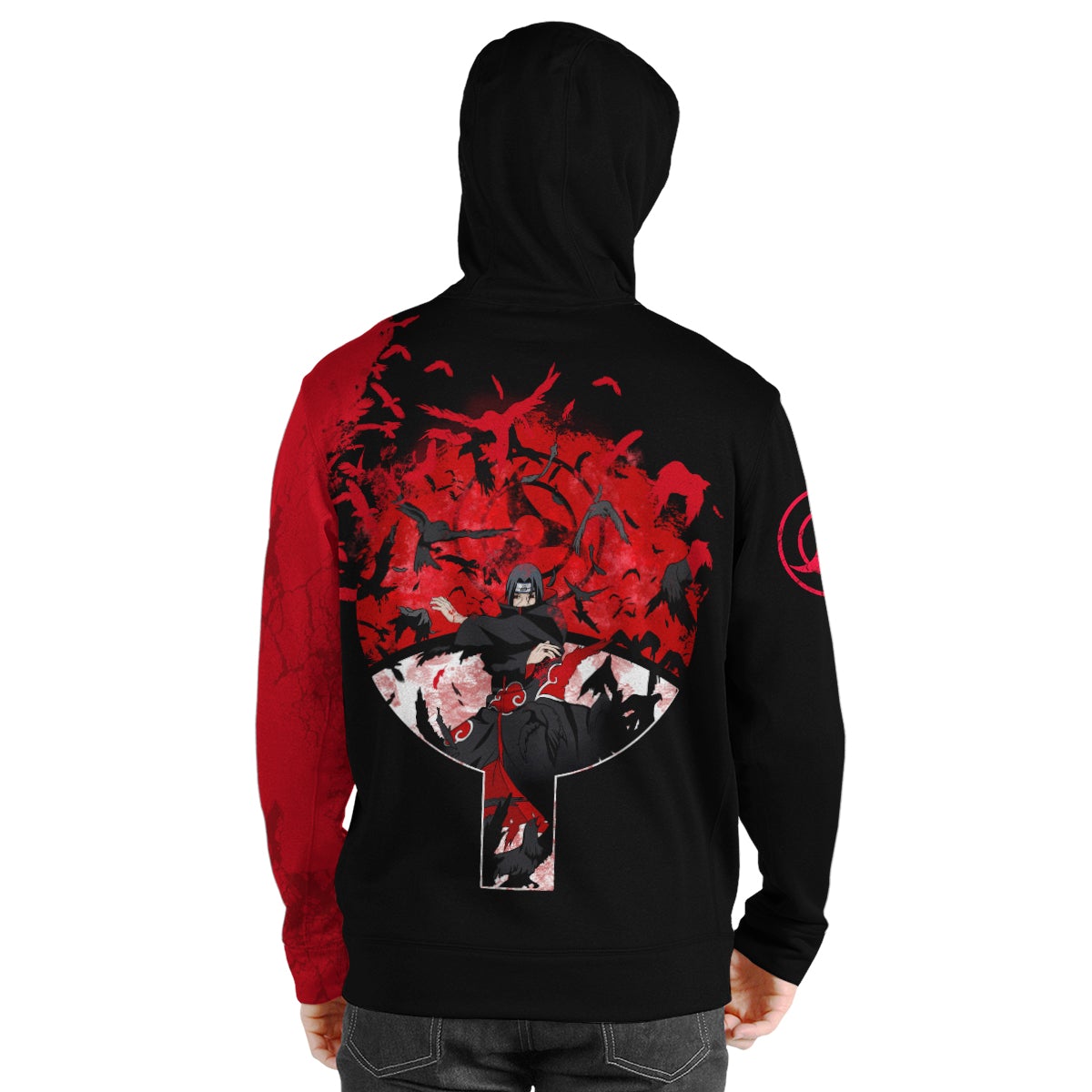 itachi-summoning-crow-unisex-pullover-hoodie-832242 itachi summoning crow unisex pullover hoodie 832242 - Gear Anime