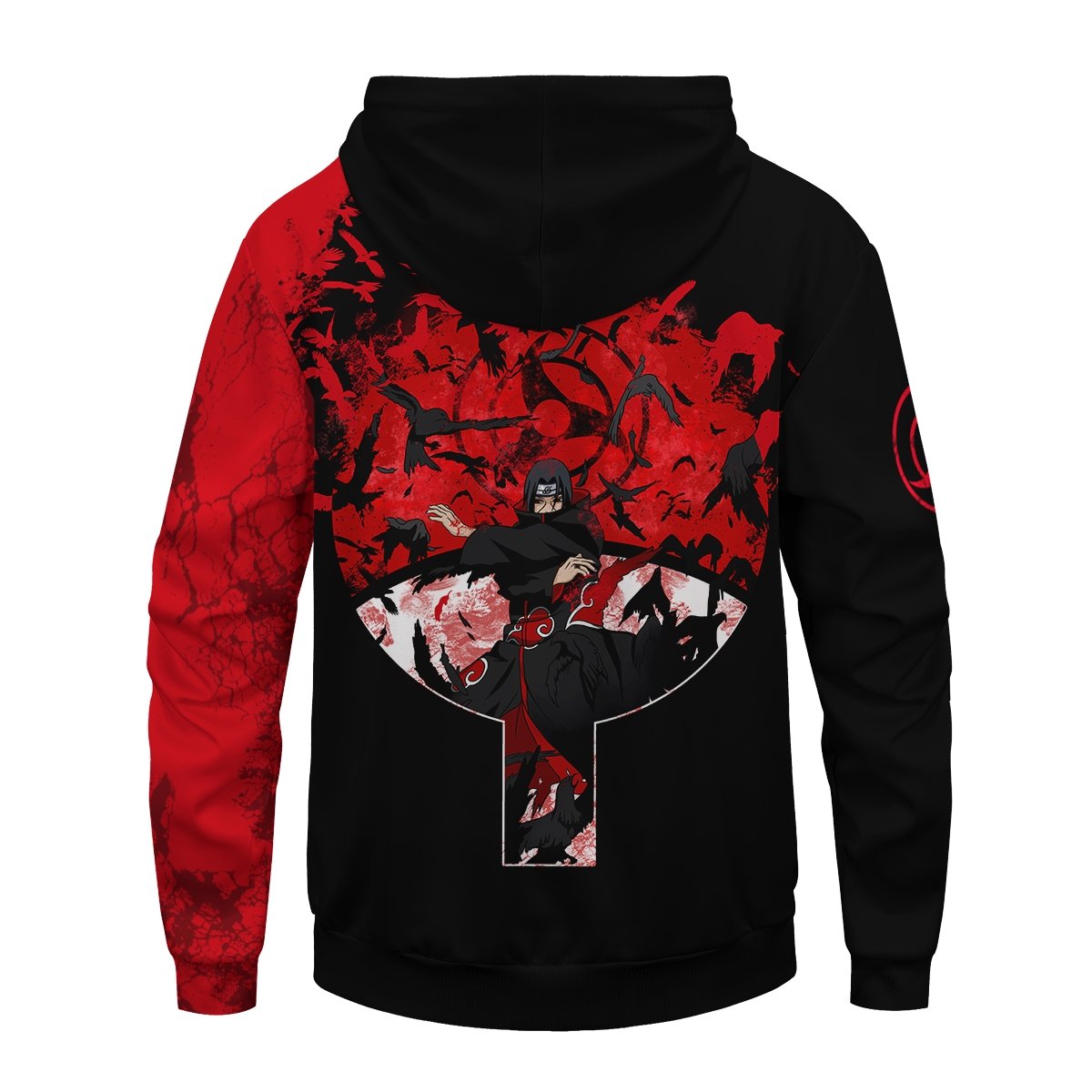itachi-summoning-crow-unisex-pullover-hoodie-948411 itachi summoning crow unisex pullover hoodie 948411 - Gear Anime