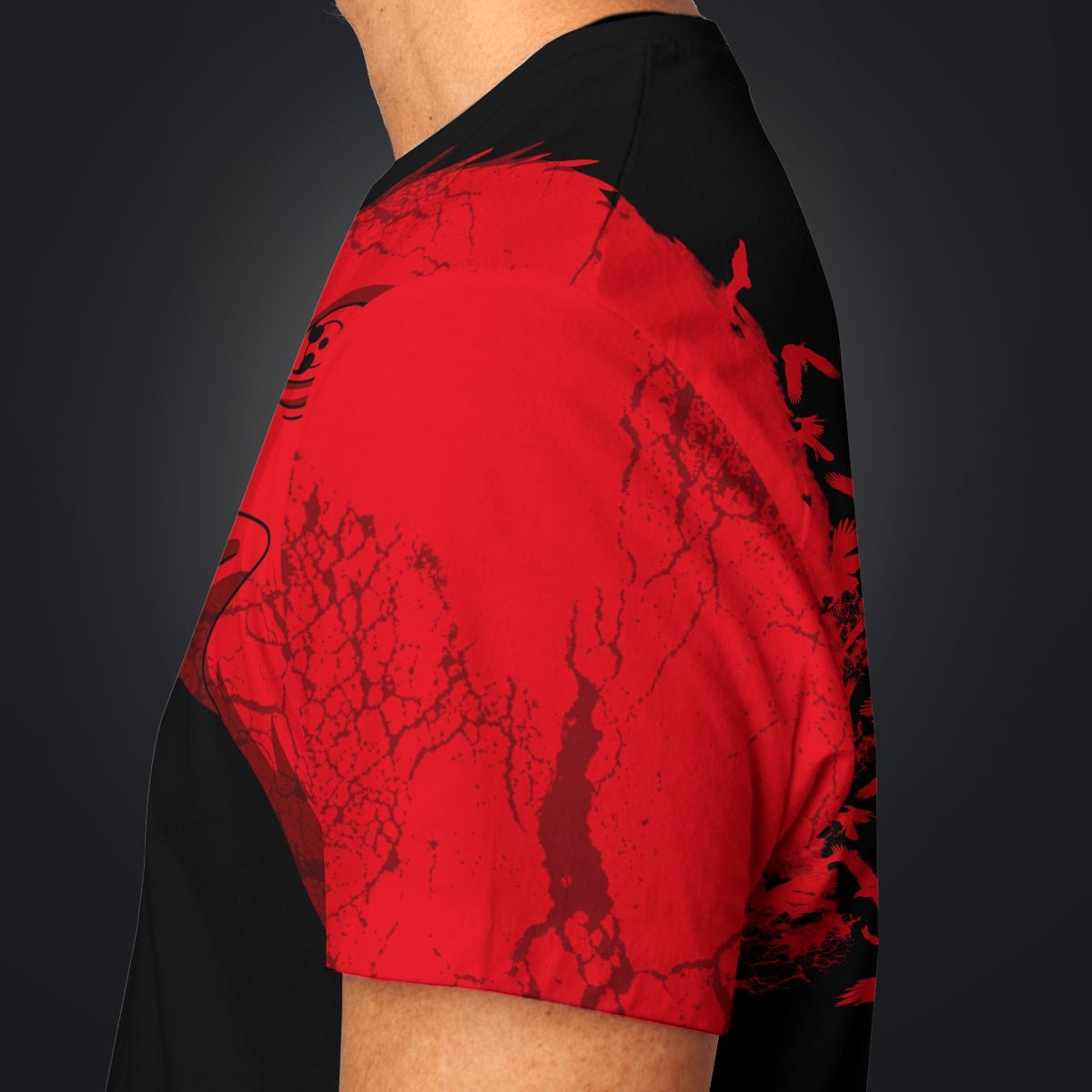 itachi-summoning-crow-unisex-t-shirt-348556 itachi summoning crow unisex t shirt 348556 - Gear Anime