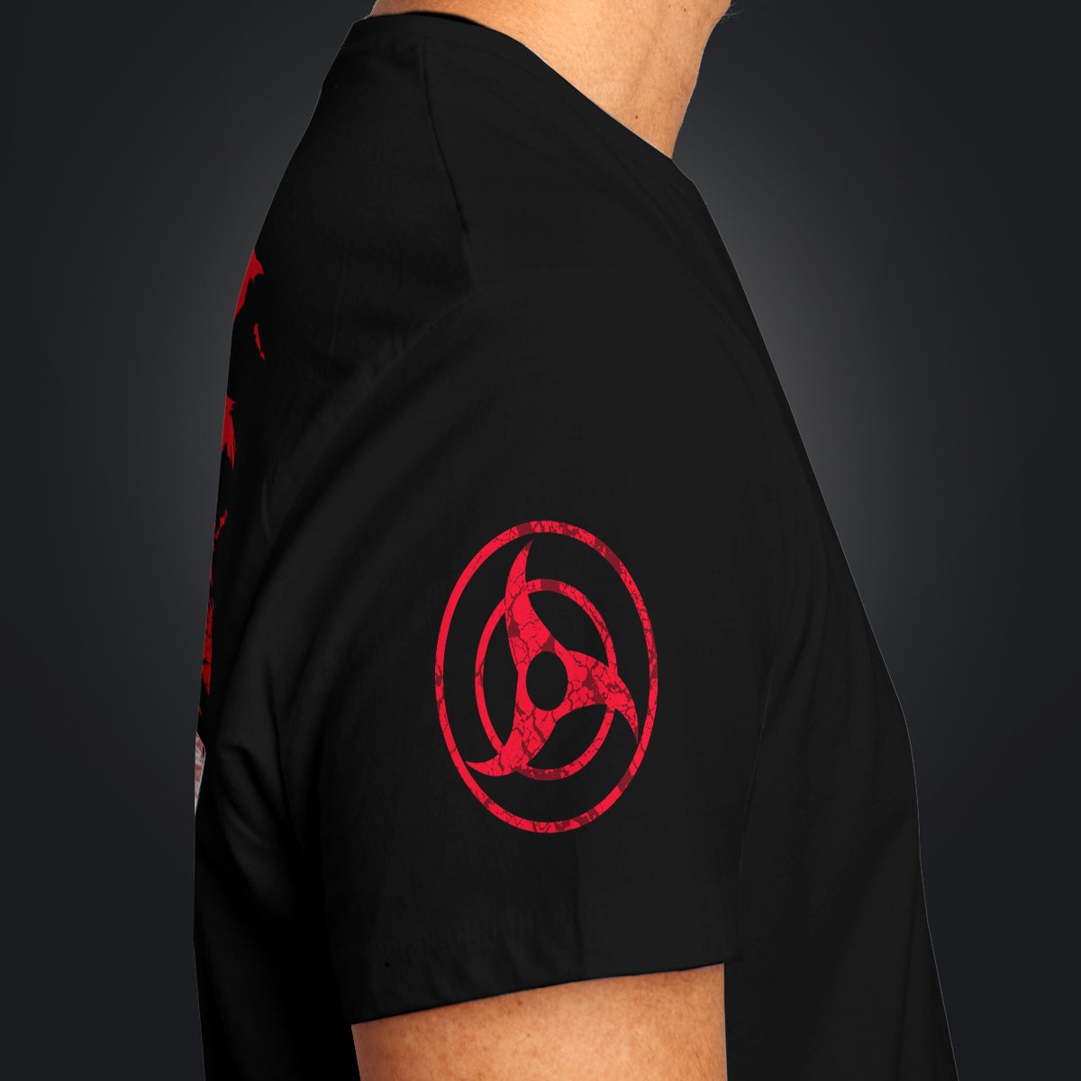 itachi-summoning-crow-unisex-t-shirt-931310 itachi summoning crow unisex t shirt 931310 - Gear Anime