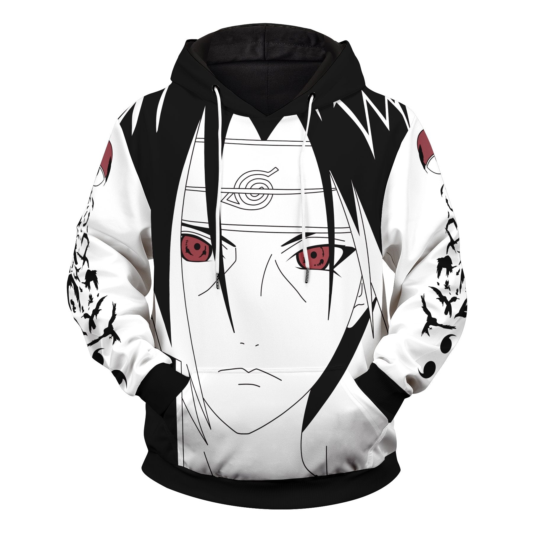 Naruto Hoodies - Itachi Unisex Pullover Hoodie FH0709 10 - Gear Anime itachi unisex pullover hoodie 207684 - Gear Anime