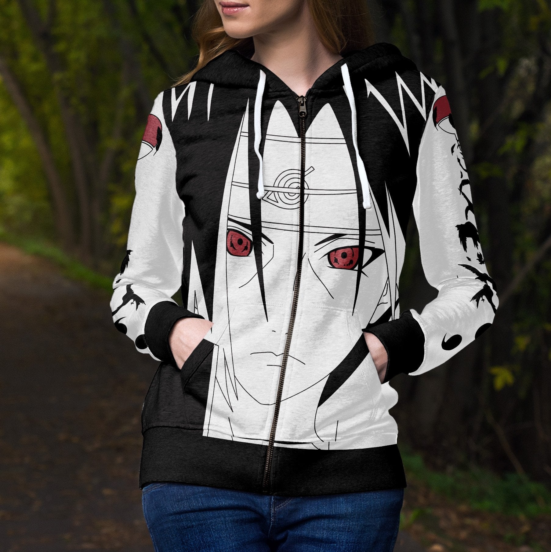 itachi-unisex-zipped-hoodie-528882 itachi unisex zipped hoodie 528882 - Gear Anime