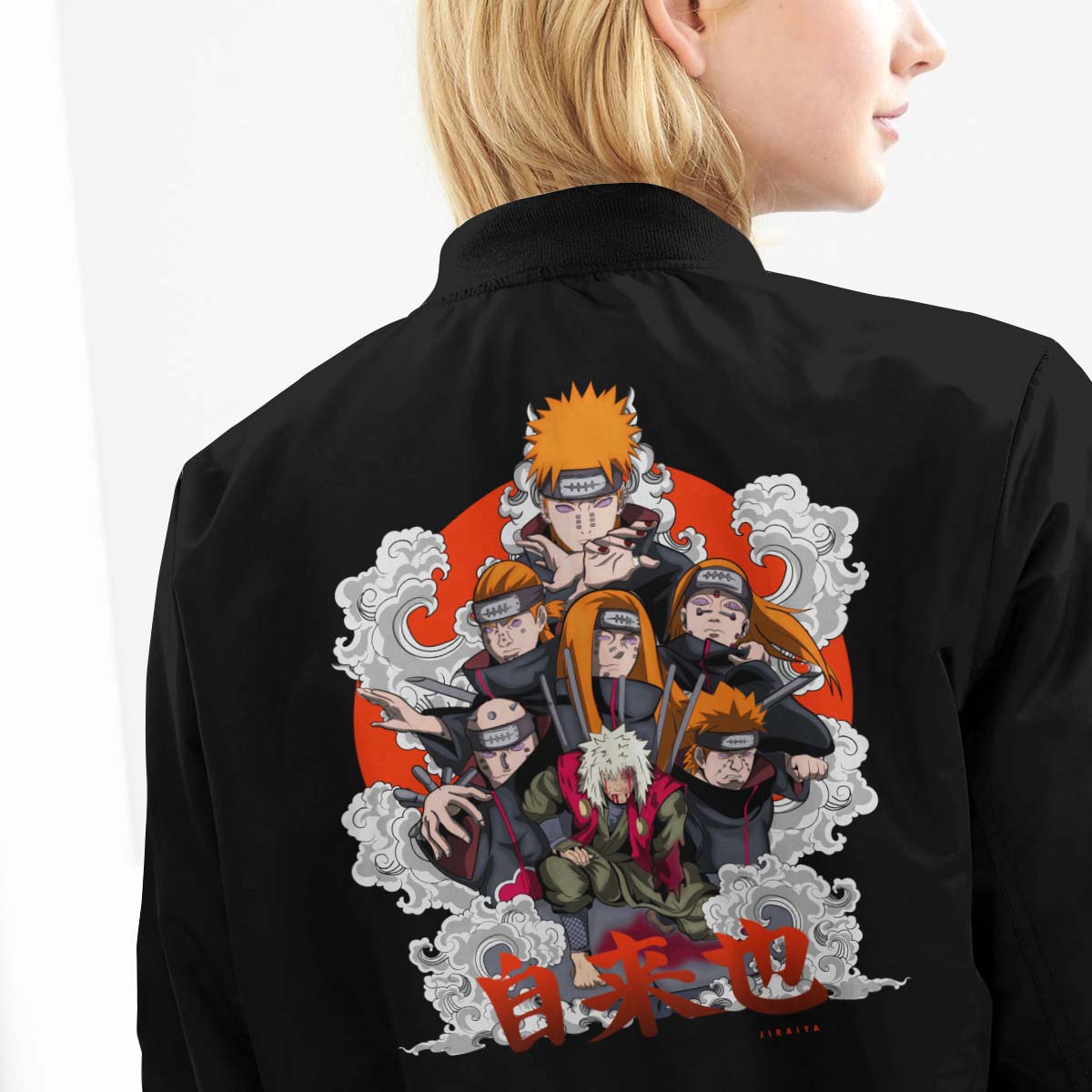 jiraiya-pain-bomber-jacket-130725 jiraiya pain bomber jacket 130725 - Gear Anime