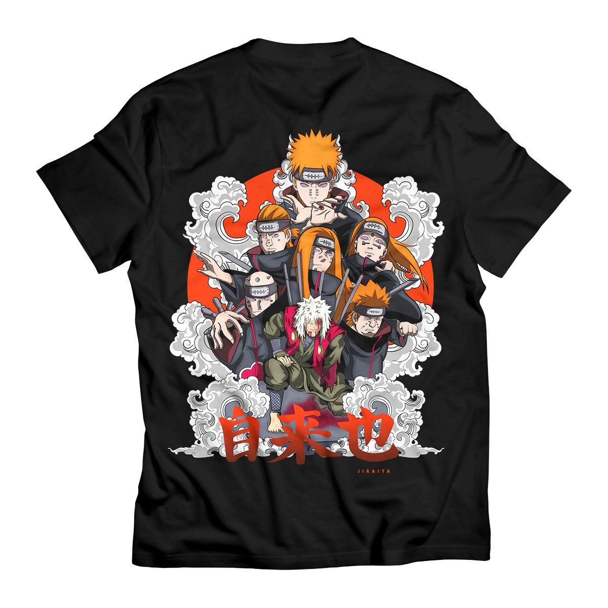 jiraiya-pain-unisex-t-shirt-941640 jiraiya pain unisex t shirt 941640 - Gear Anime