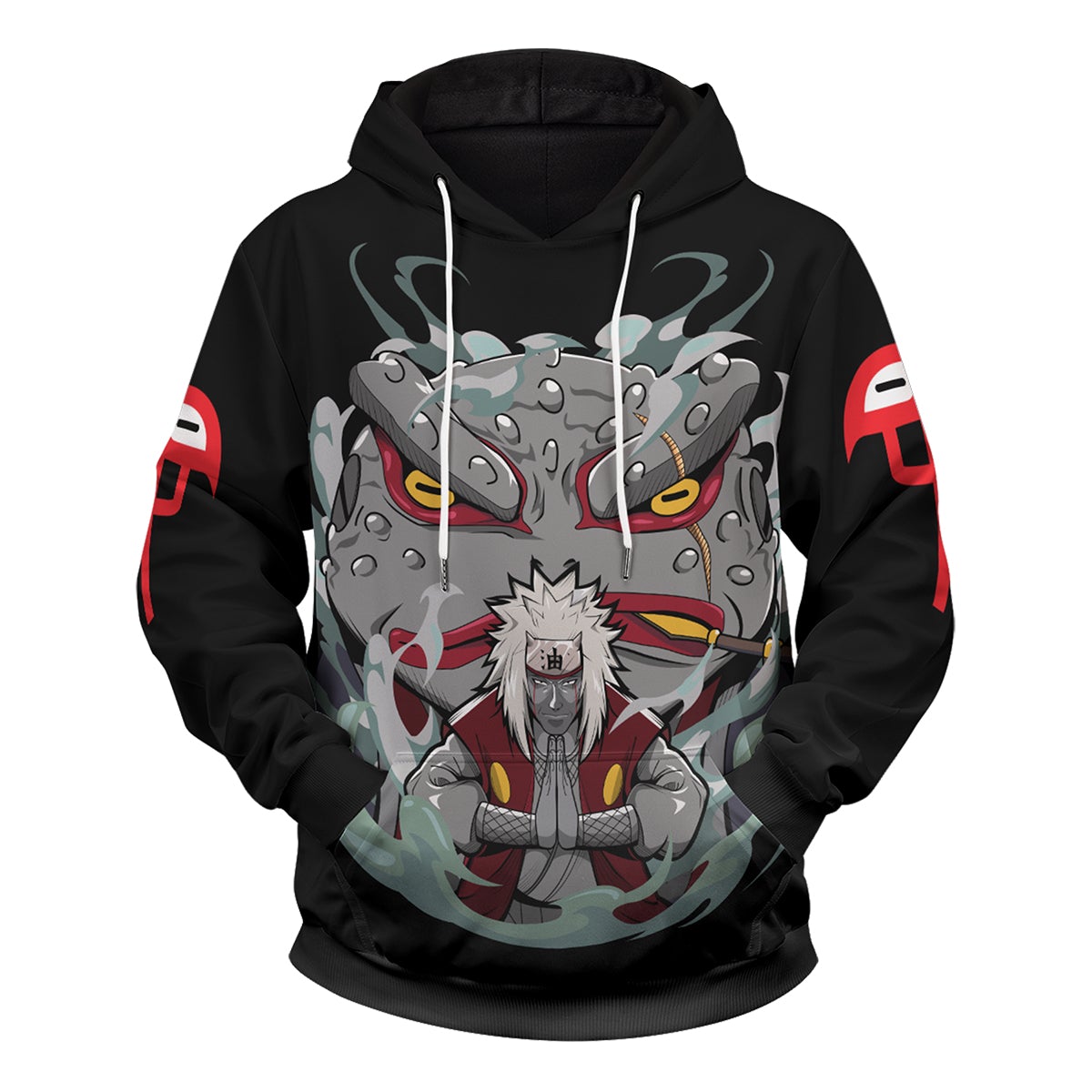 Naruto Hoodies - Jiraiya Toad Sage Unisex Pullover Hoodie FH0709 12 - Gear Anime jiraiya toad sage unisex pullover hoodie 468547 - Gear Anime