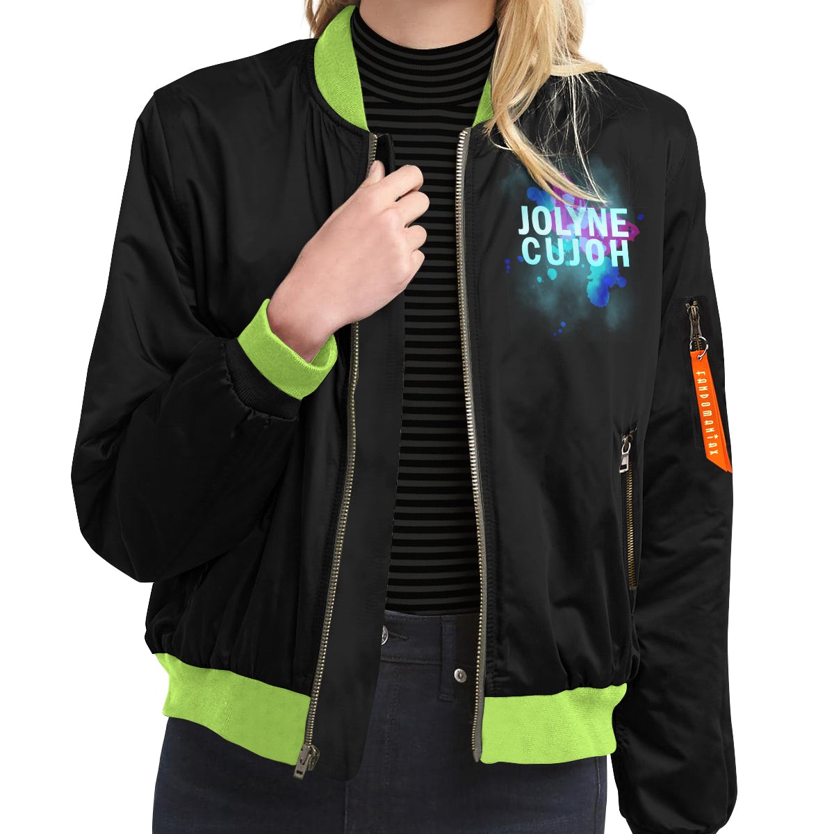 jolyne-spirit-bomber-jacket-301911 jolyne spirit bomber jacket 301911 - Gear Anime