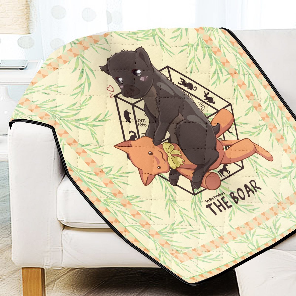 kagura-the-boar-quilt-blanket-366343 kagura the boar quilt blanket 366343 - Gear Anime