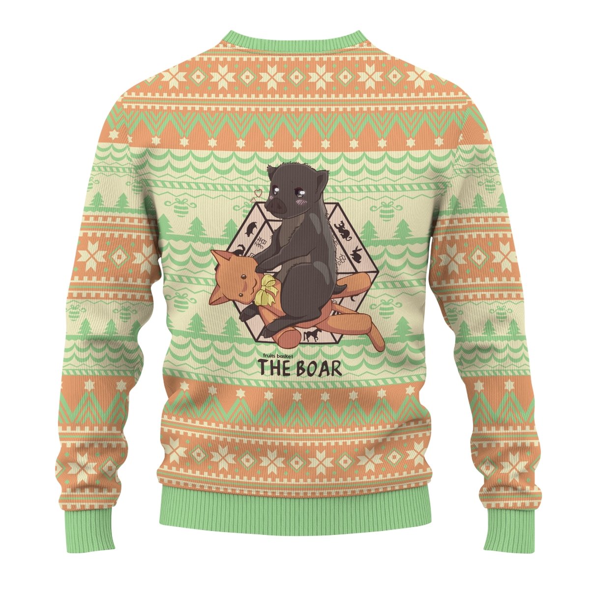 kagura-the-boar-unisex-wool-sweater-231682 kagura the boar unisex wool sweater 231682 - Gear Anime