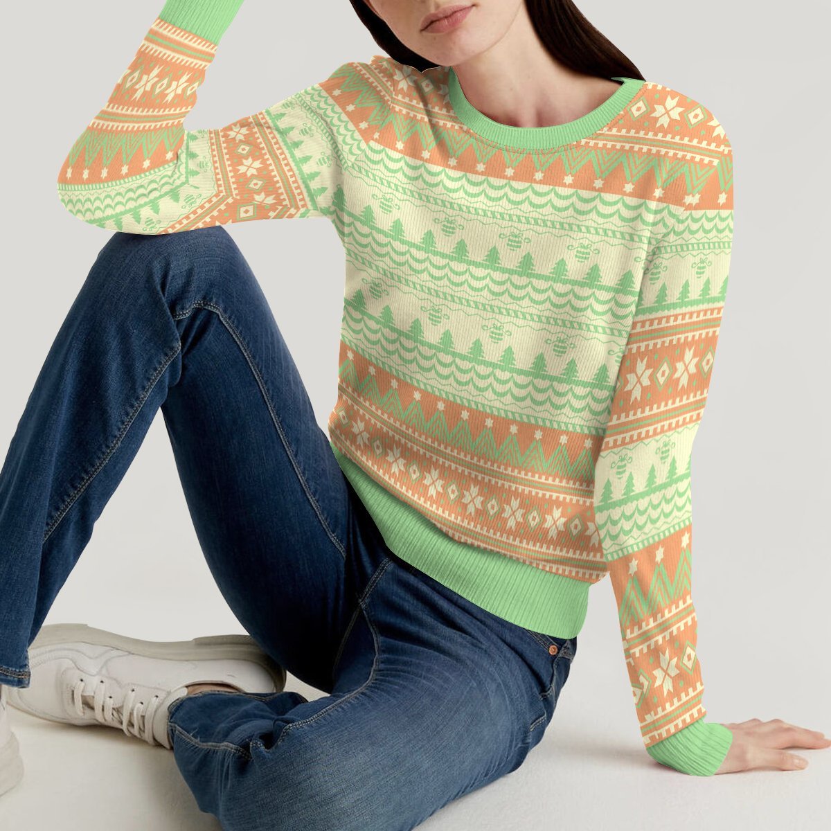 kagura-the-boar-unisex-wool-sweater-806489 kagura the boar unisex wool sweater 806489 - Gear Anime