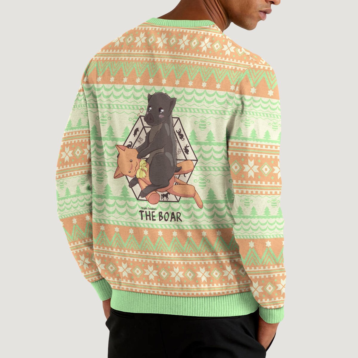 kagura-the-boar-unisex-wool-sweater-897287 kagura the boar unisex wool sweater 897287 - Gear Anime