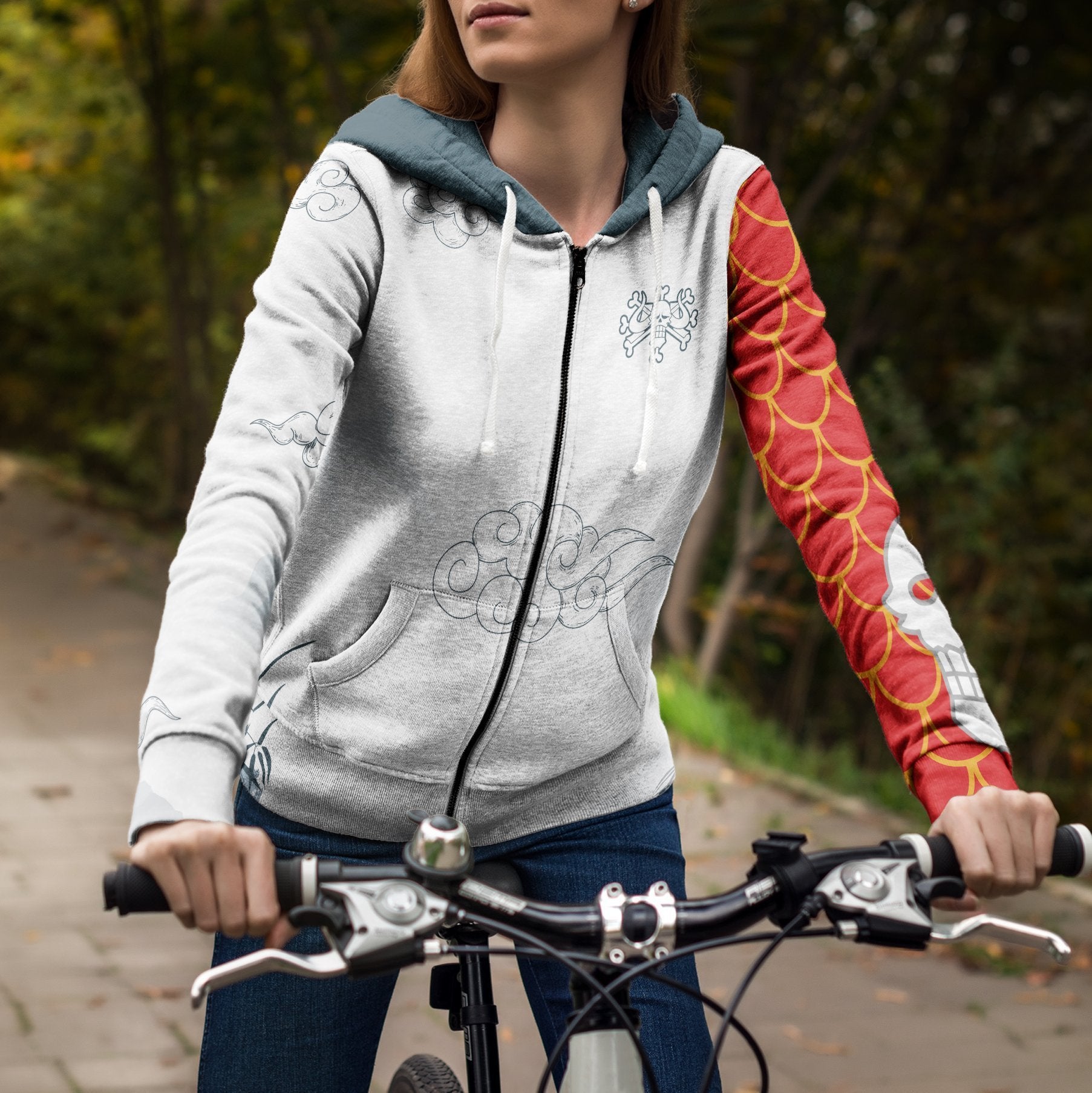 kaido-of-the-beasts-unisex-zipped-hoodie-156181 kaido of the beasts unisex zipped hoodie 156181 - Gear Anime