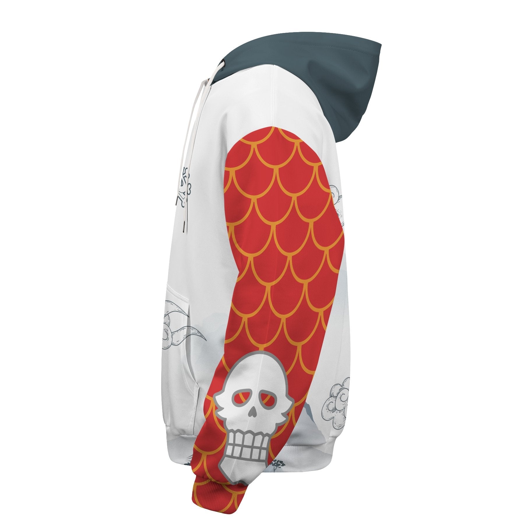 kaido-of-the-beasts-unisex-zipped-hoodie-737730 kaido of the beasts unisex zipped hoodie 737730 - Gear Anime