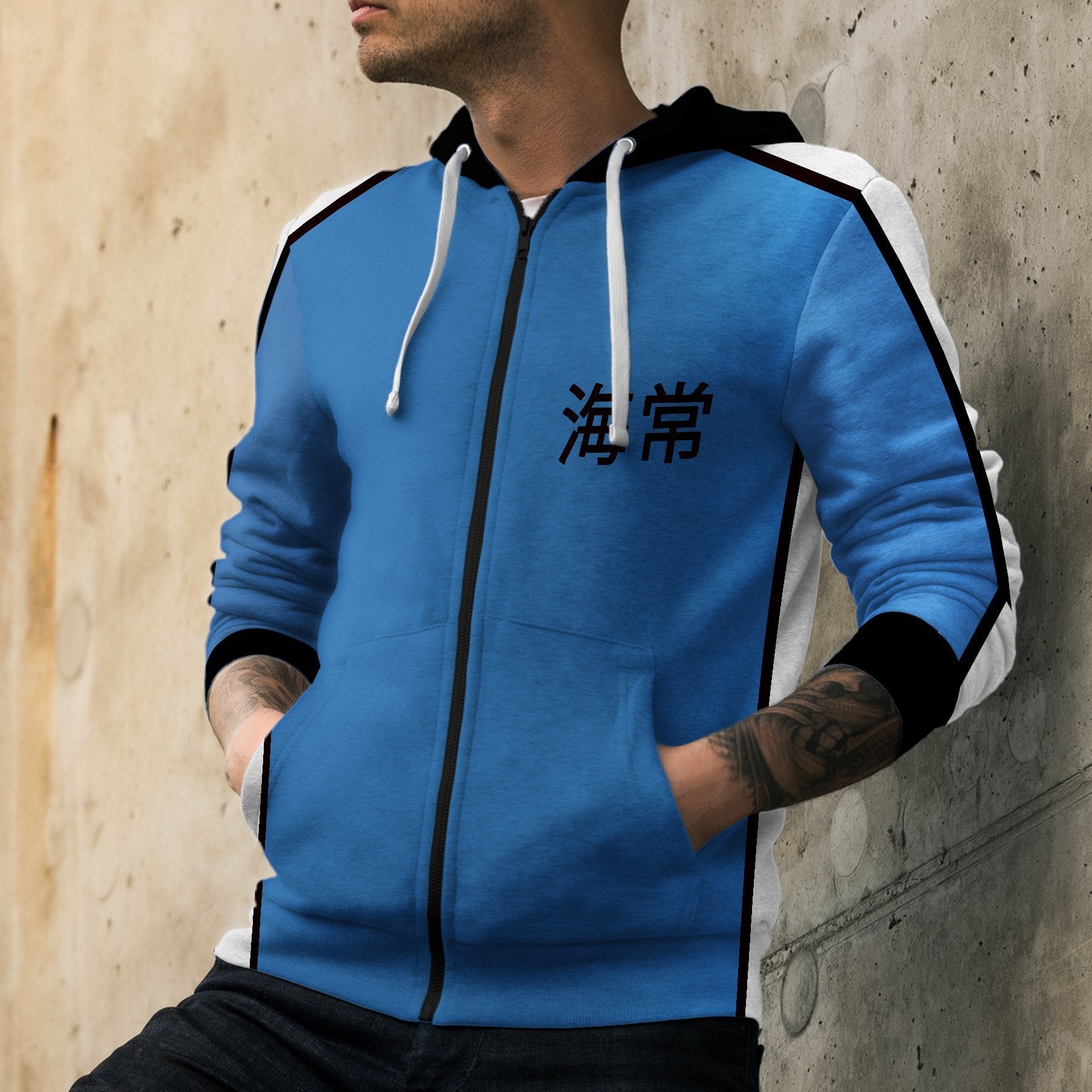 kaijo-unisex-zipped-hoodie-428741 kaijo unisex zipped hoodie 428741 - Gear Anime