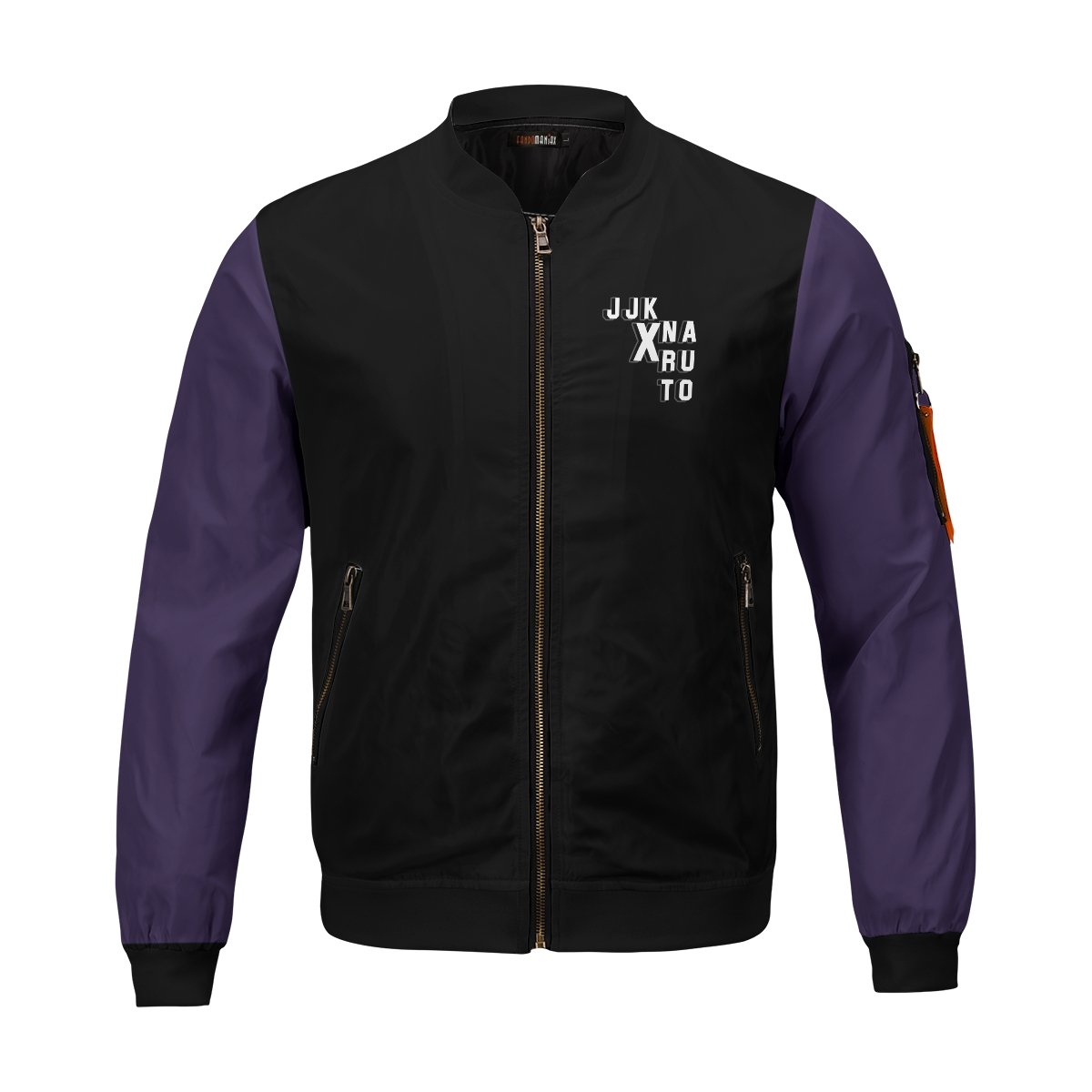 kakashi-gojo-stwear-bomber-jacket-667793 kakashi gojo stwear bomber jacket 667793 - Gear Anime