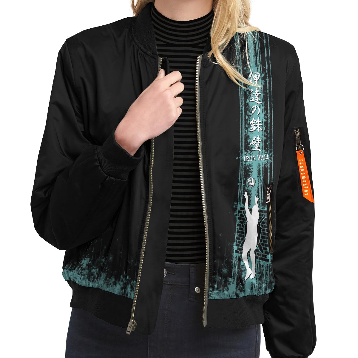 kanji-spirit-bomber-jacket-630463 kanji spirit bomber jacket 630463 - Gear Anime