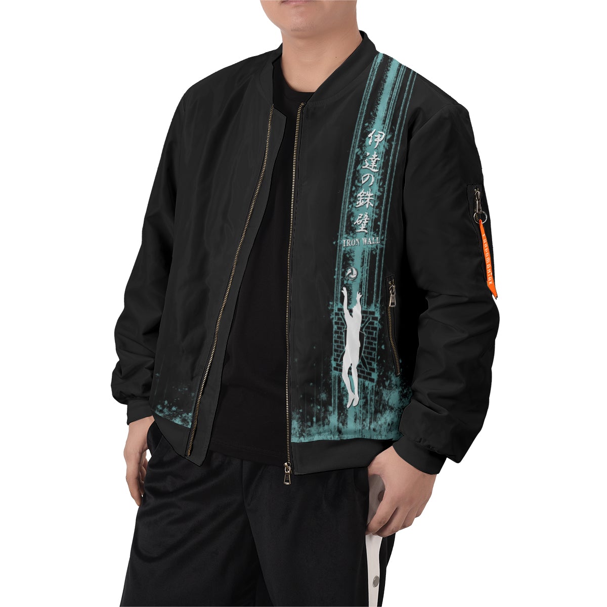 kanji-spirit-bomber-jacket-978079 kanji spirit bomber jacket 978079 - Gear Anime