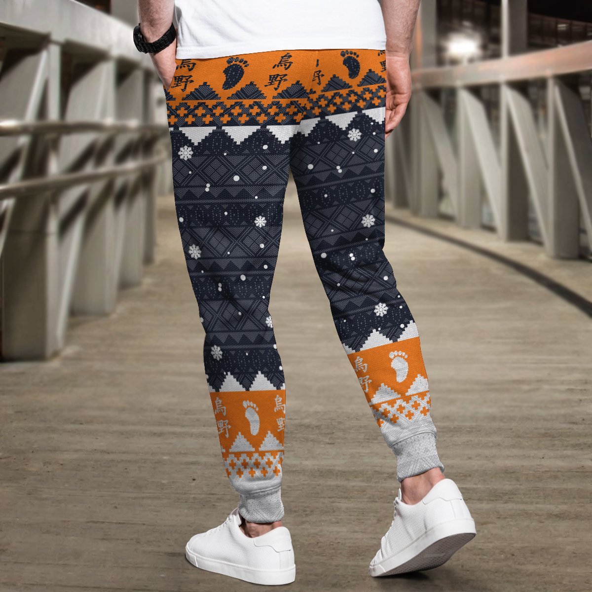 karasuno-christmas-jogger-pants-738478 karasuno christmas jogger pants 738478 - Gear Anime