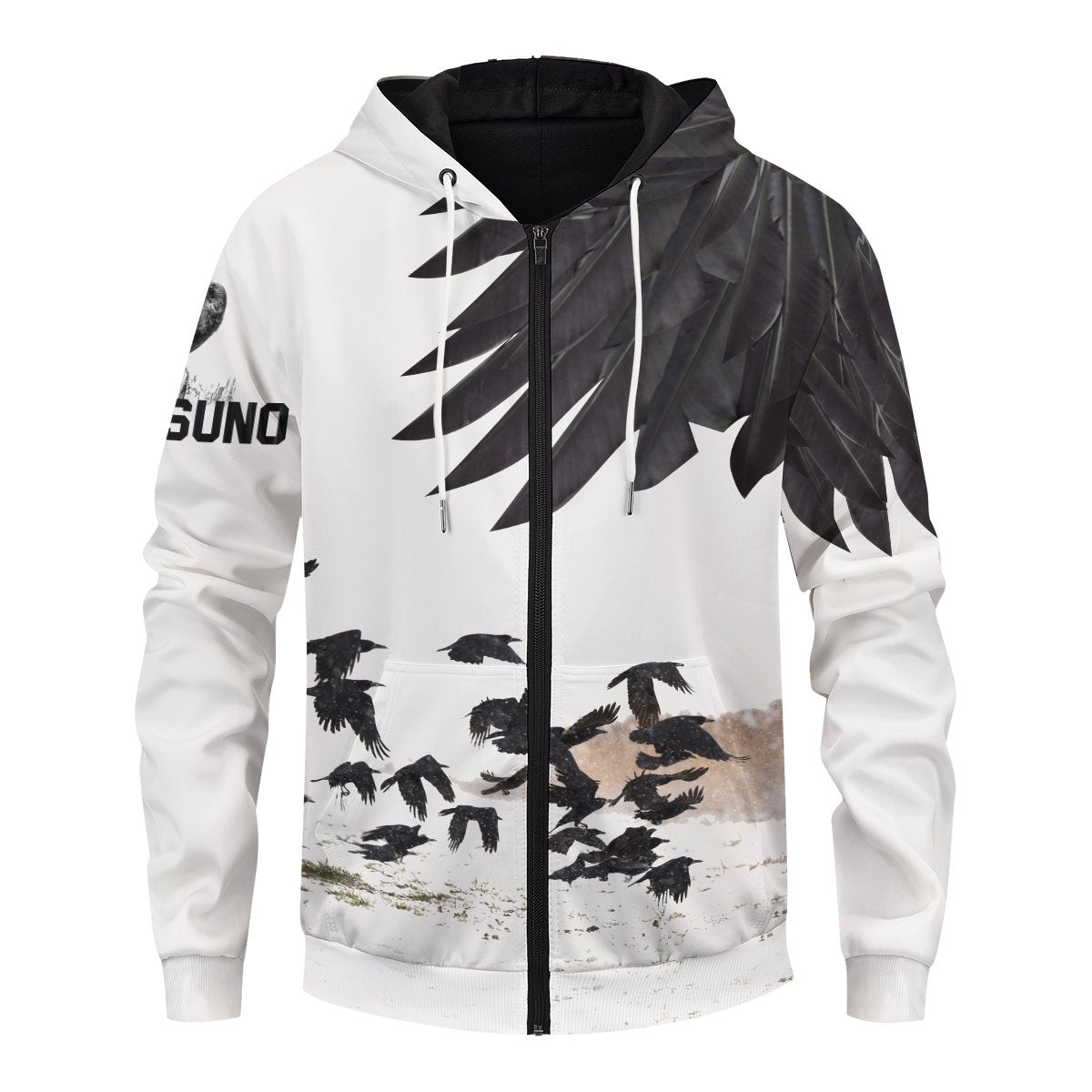 karasuno-crows-unisex-zipped-hoodie-618470 karasuno crows unisex zipped hoodie 618470 - Gear Anime