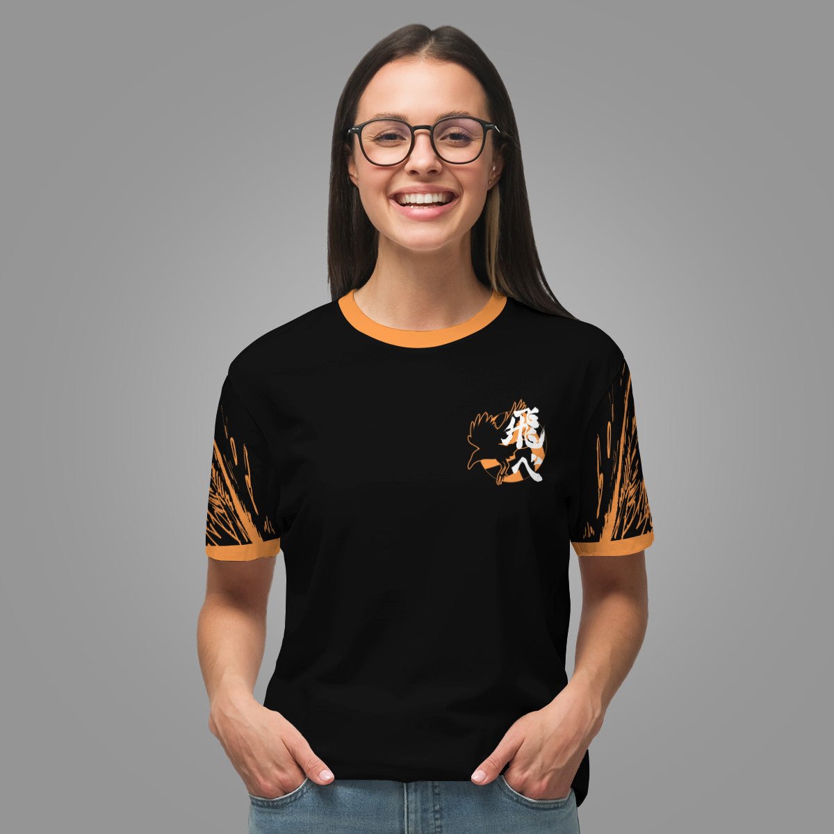 karasuno-doodle-unisex-t-shirt-324469 karasuno doodle unisex t shirt 324469 - Gear Anime