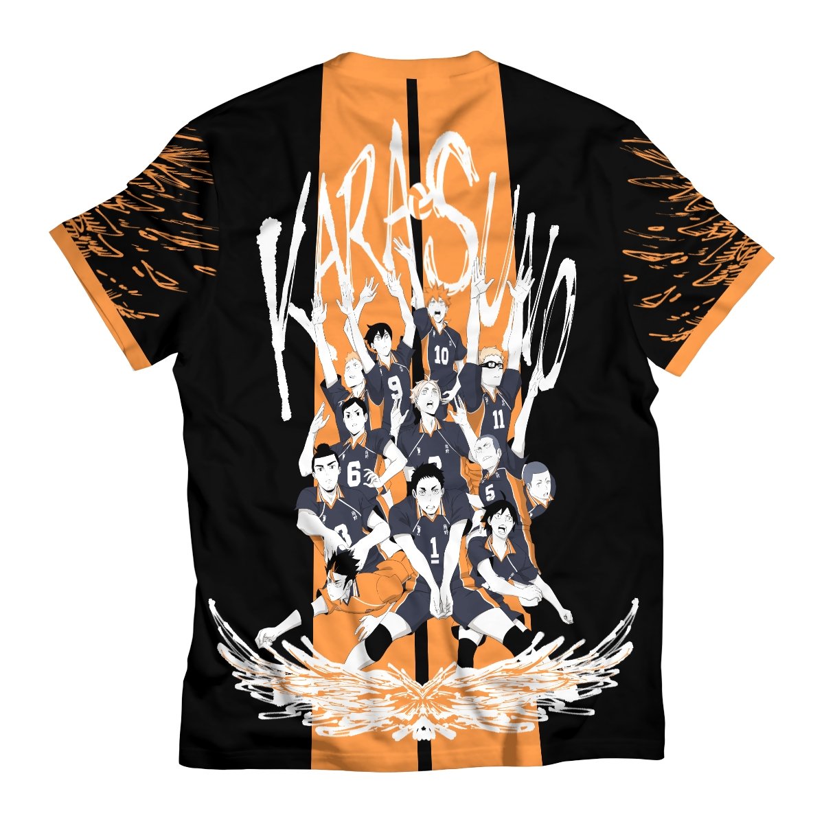 karasuno-doodle-unisex-t-shirt-442610 karasuno doodle unisex t shirt 442610 - Gear Anime