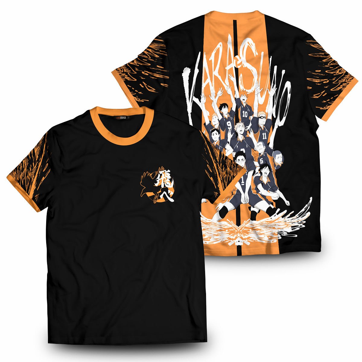 Haikyuu T-shirts - Karasuno Doodle Unisex T-Shirt FH0709 10 - Gear Anime karasuno doodle unisex t shirt 833843 - Gear Anime