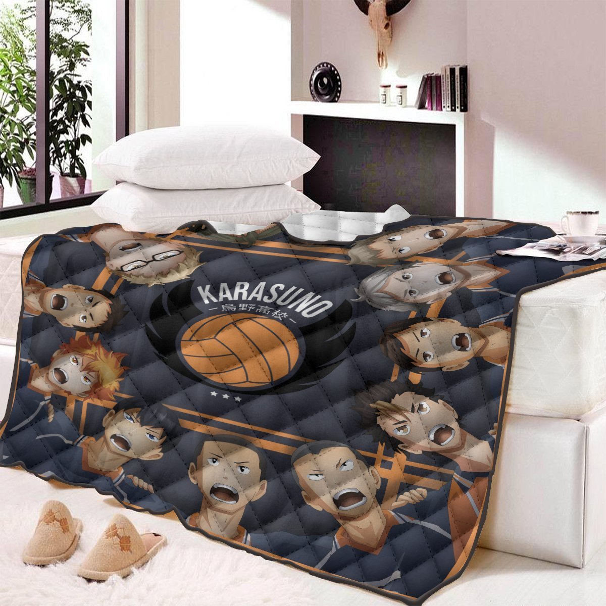 karasuno-fly-quilt-blanket-444324 karasuno fly quilt blanket 444324 - Gear Anime