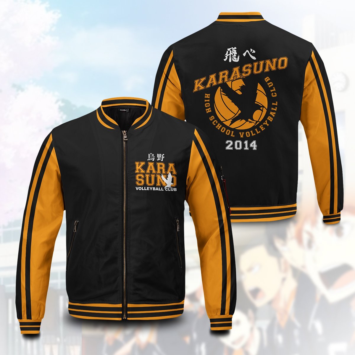 karasuno-jersey-bomber-jacket-384020 karasuno jersey bomber jacket 384020 - Gear Anime