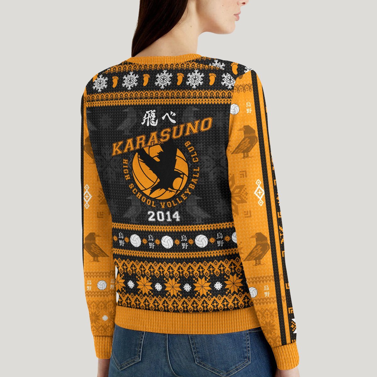 karasuno-jersey-christmas-unisex-wool-sweater-482792 karasuno jersey christmas unisex wool sweater 482792 - Gear Anime
