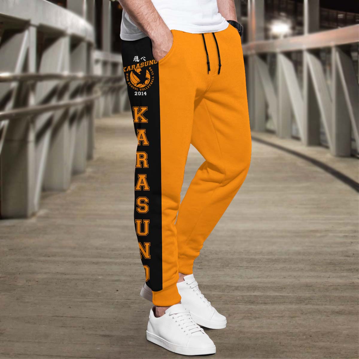 karasuno-jersey-jogger-pants-467819 karasuno jersey jogger pants 467819 - Gear Anime