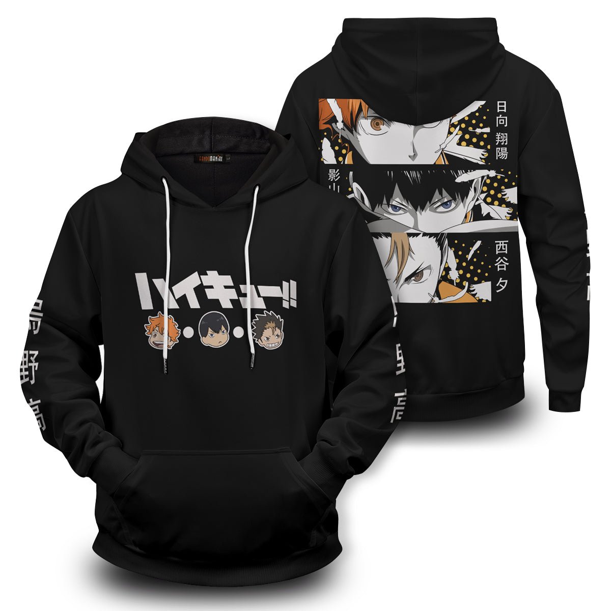 Haikyuu Hoodies - Karasuno Panel Unisex Pullover Hoodie FH0709 6 - Gear Anime karasuno panel unisex pullover hoodie 984924 - Gear Anime