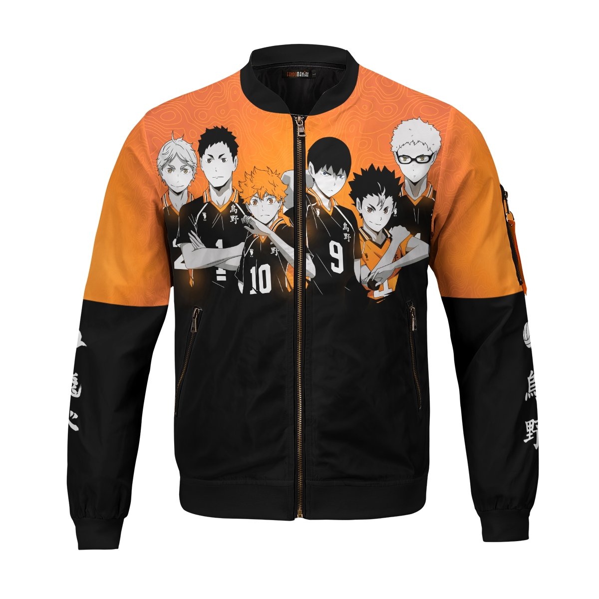 karasuno-squad-bomber-jacket-511404 karasuno squad bomber jacket 511404 - Gear Anime