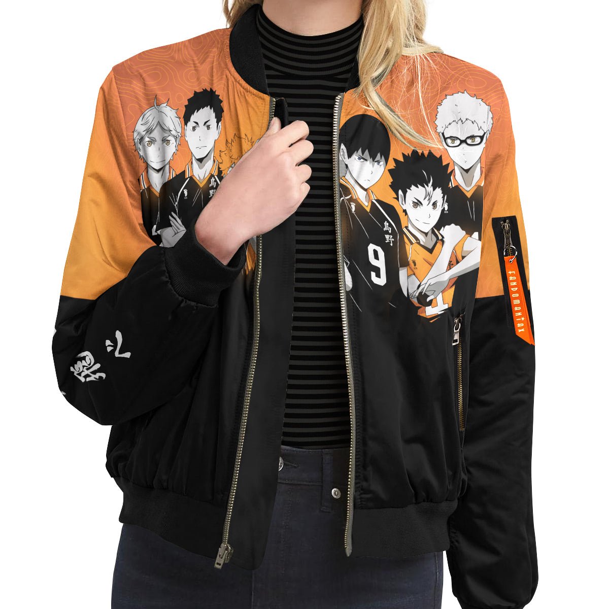karasuno-squad-bomber-jacket-789410 karasuno squad bomber jacket 789410 - Gear Anime
