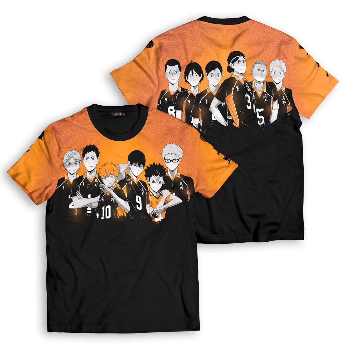 Haikyuu T-Shirts - Karasuno Squad Unisex T-Shirt FH0709 14 - Gear Anime karasuno squad unisex t shirt 937721 - Gear Anime