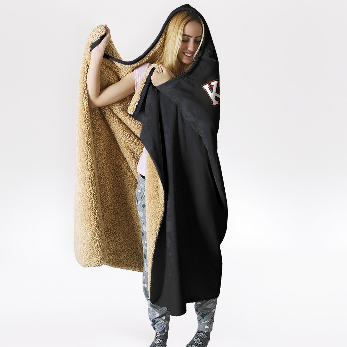 karasuno-volleyball-club-hooded-blanket-151233 karasuno volleyball club hooded blanket 151233 - Gear Anime