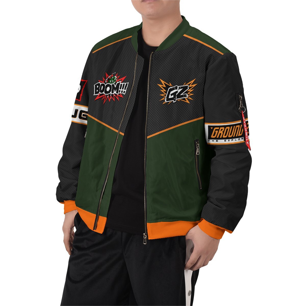 katsuki-ground-zero-bomber-jacket-269722 katsuki ground zero bomber jacket 269722 - Gear Anime