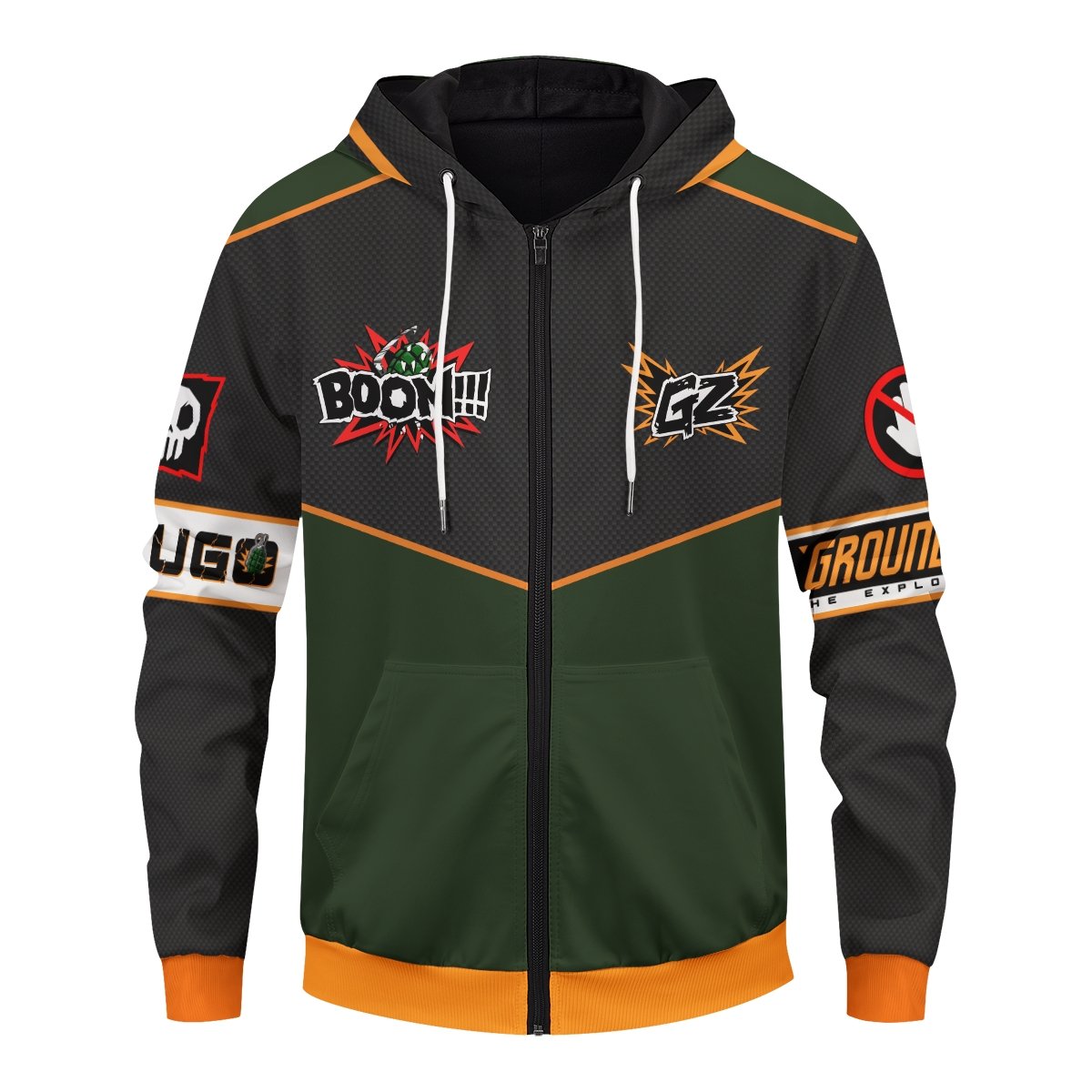 katsuki-ground-zero-unisex-zipped-hoodie-708457 katsuki ground zero unisex zipped hoodie 708457 - Gear Anime