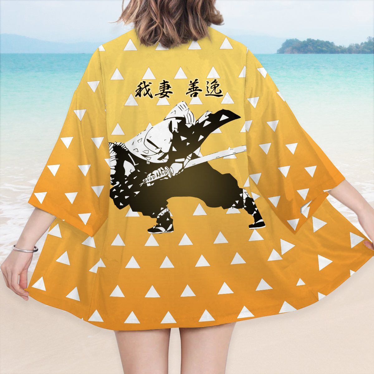 kimetso-no-yaiba-zenitsu-kimono-274349 kimetso no yaiba zenitsu kimono 274349 - Gear Anime