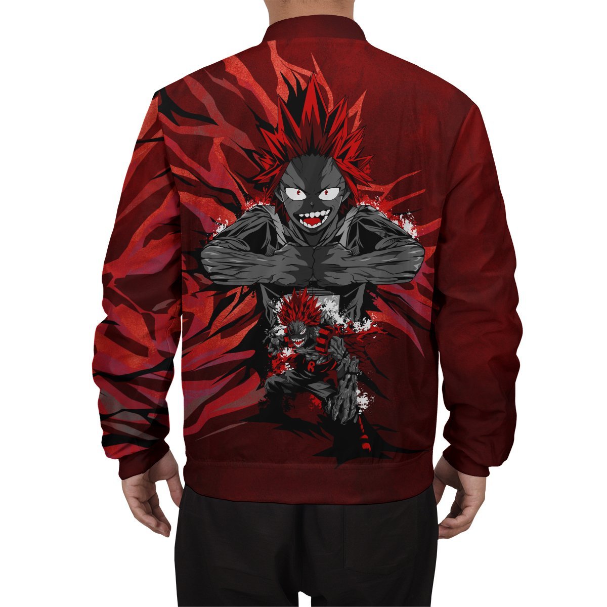 kirishima-spirit-bomber-jacket-901372 kirishima spirit bomber jacket 901372 - Gear Anime
