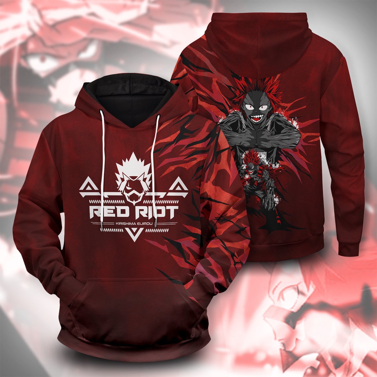 kirishima-spirit-unisex-pullover-hoodie-136880 kirishima spirit unisex pullover hoodie 136880 - Gear Anime
