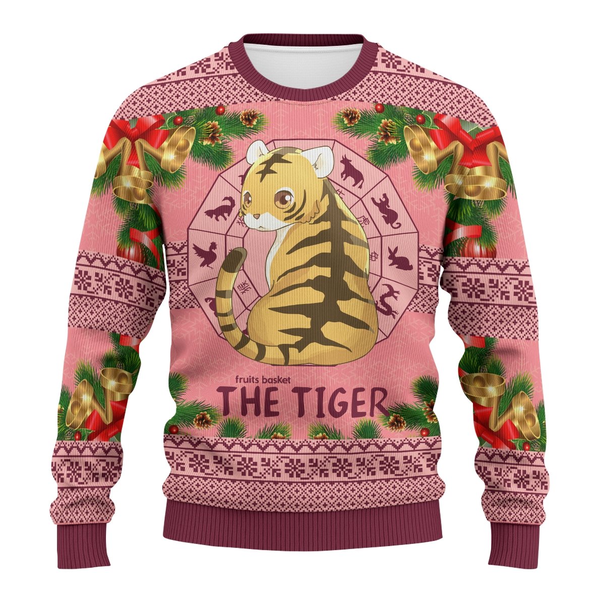 kisa-the-tiger-unisex-wool-sweater-902980 kisa the tiger unisex wool sweater 902980 - Gear Anime