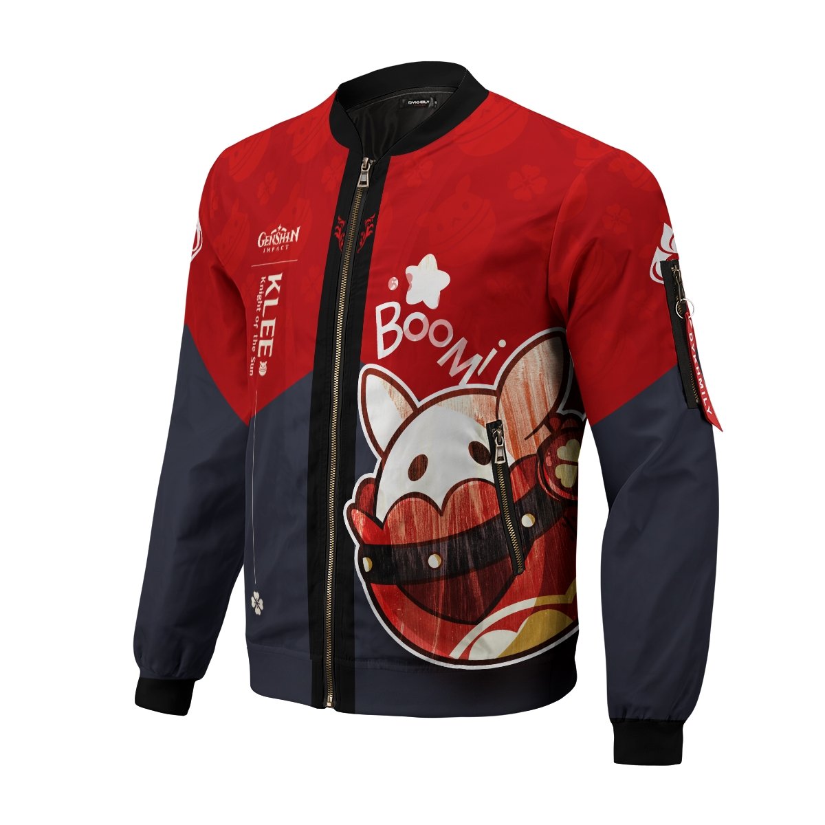 klee-knight-of-sun-bomber-jacket-780475 klee knight of sun bomber jacket 780475 - Gear Anime