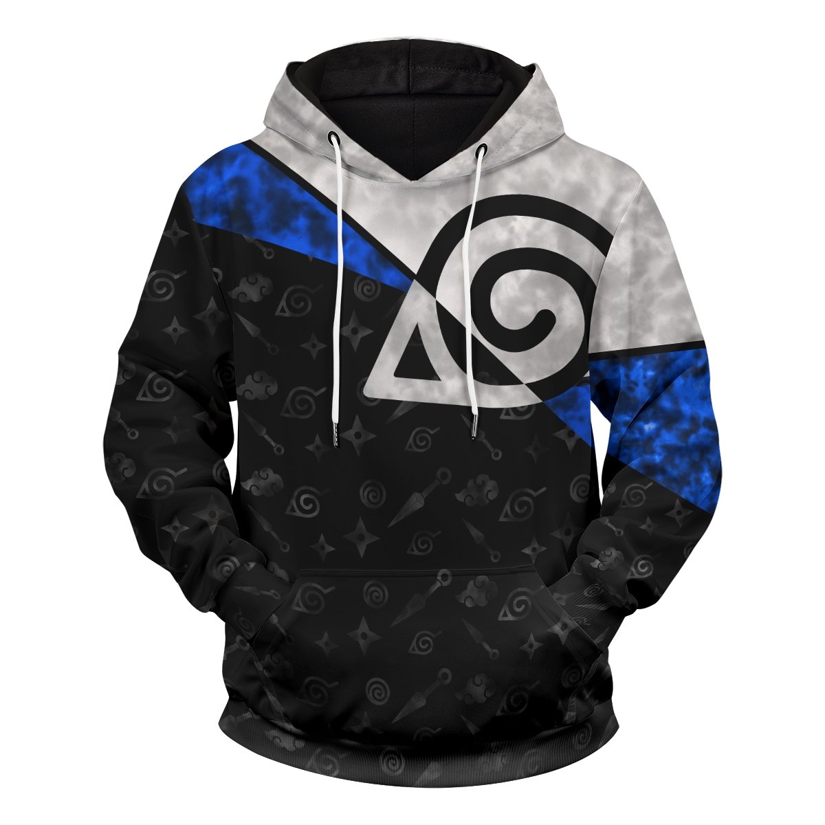 konoha-shuriken-kunai-unisex-pullover-hoodie-577788 konoha shuriken kunai unisex pullover hoodie 577788 - Gear Anime
