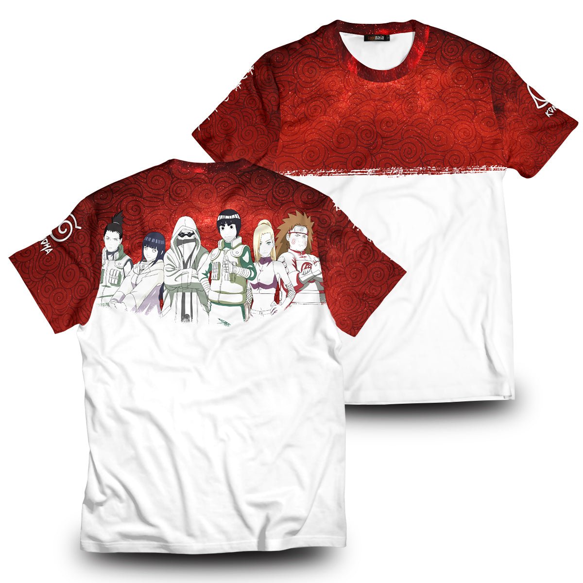 konoha-squad-unisex-t-shirt-714918 konoha squad unisex t shirt 714918 - Gear Anime