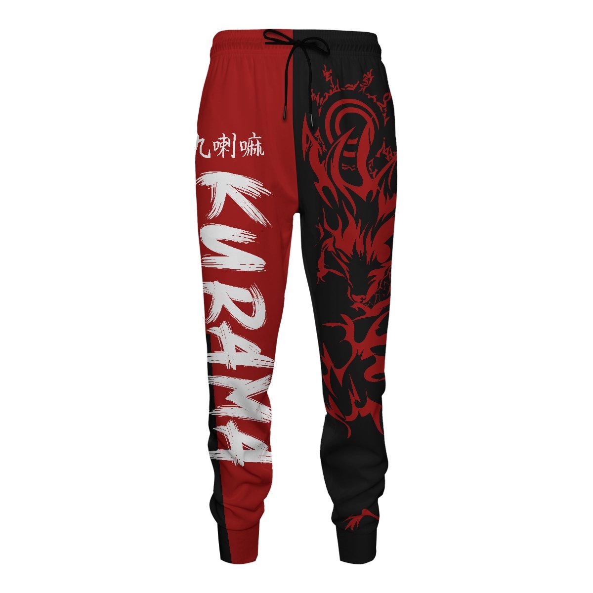 kurama-red-fashion-jogger-pants-153942 kurama red fashion jogger pants 153942 - Gear Anime