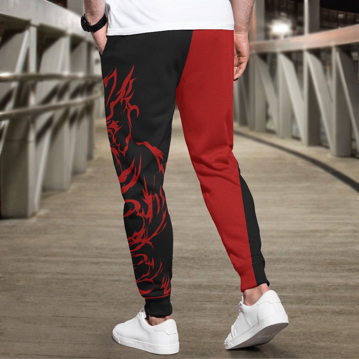 kurama-red-fashion-jogger-pants-293741 kurama red fashion jogger pants 293741 - Gear Anime