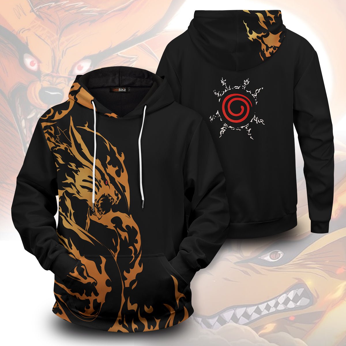 kurama-semblance-unisex-pullover-hoodie-278887 kurama semblance unisex pullover hoodie 278887 - Gear Anime
