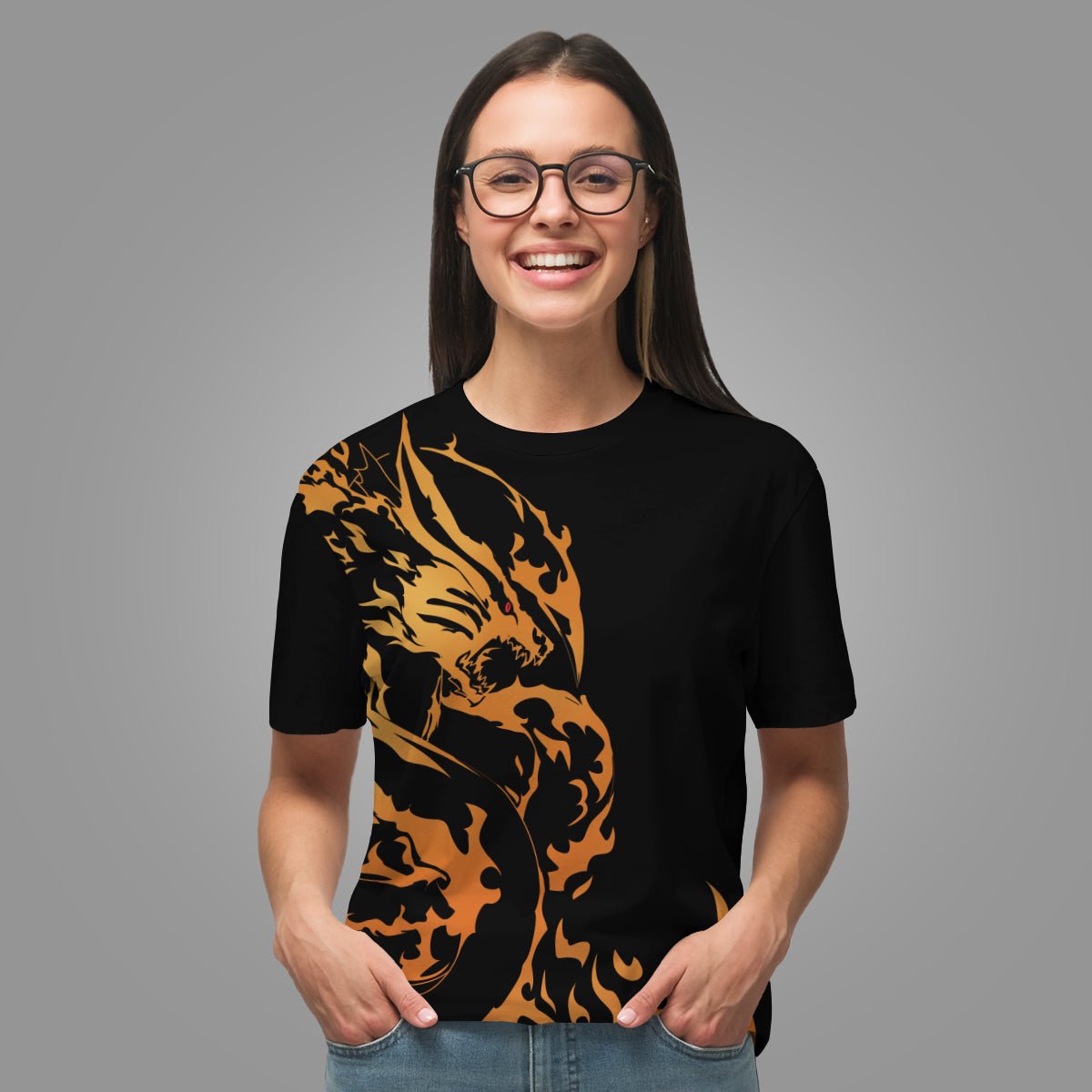 kurama-semblance-unisex-t-shirt-814291 kurama semblance unisex t shirt 814291 - Gear Anime